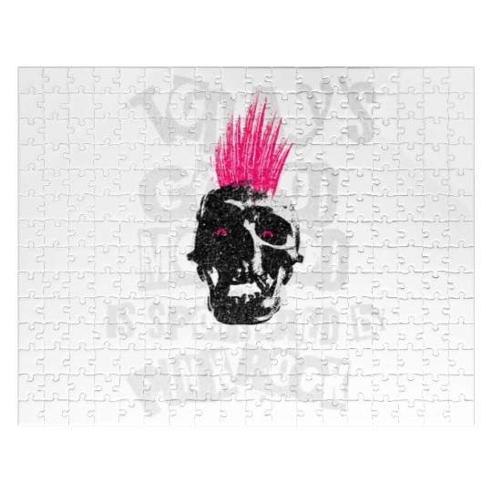 Vintage Punk Rock Premium Jigsaw Puzzles