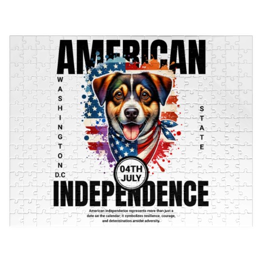 Washington D.C.'s State Dog: The Mixed Breed Jigsaw Puzzles