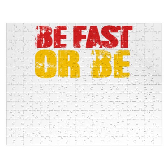 Race Day Racetrack Drag Racing Be Fast Or Be Last Jigsaw Puzzles