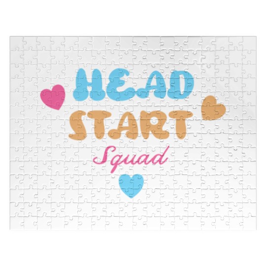 Head Start Squad Homeschool Back to School Jigsaw Puzzles