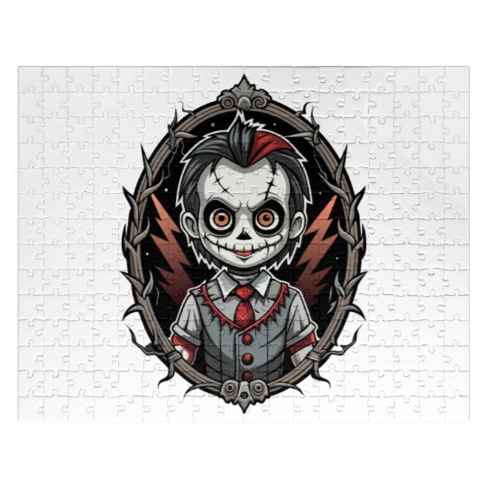 scary doll Jigsaw Puzzles