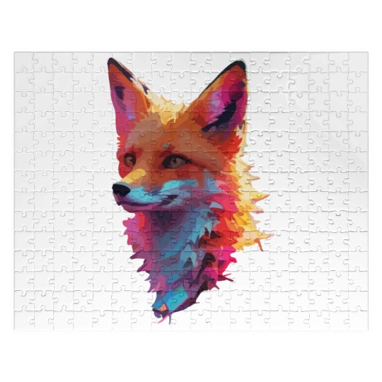 Majestic Ethereal Fox Jigsaw Puzzles