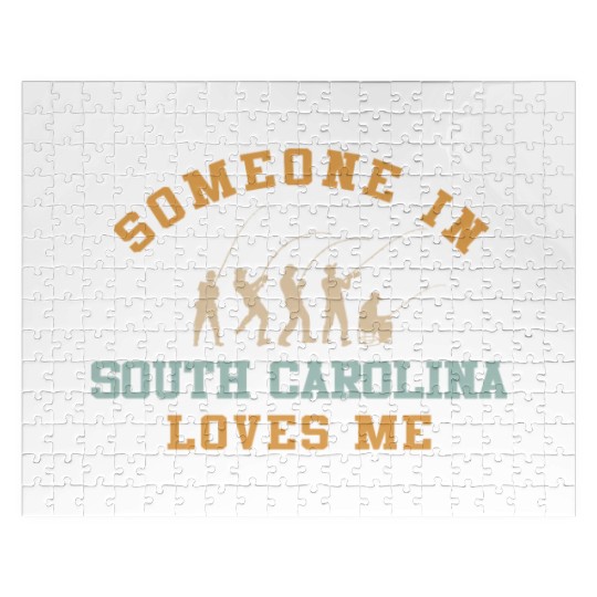 Someone In South Carolina Loves Me Jigsaw Puzzles