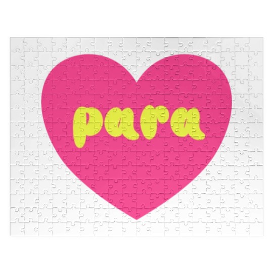 Para Paraprofessional Teacher Assistant Special Jigsaw Puzzles