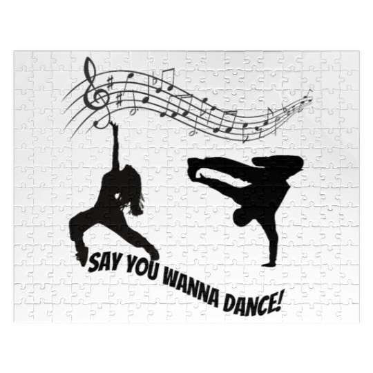 Street Dance Graphic Jigsaw Puzzles – Music and Dance