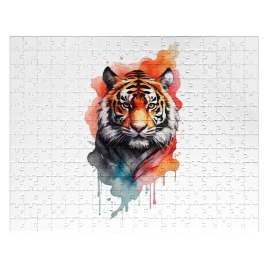 Wild Heart Tiger Jigsaw Puzzles
