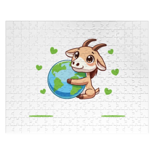 Is The Only Planet With Saiga antelopes Earth Day Jigsaw Puzzles