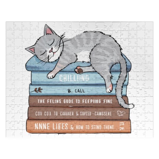 How to Chill Like a Cat Classic Jigsaw Puzzles