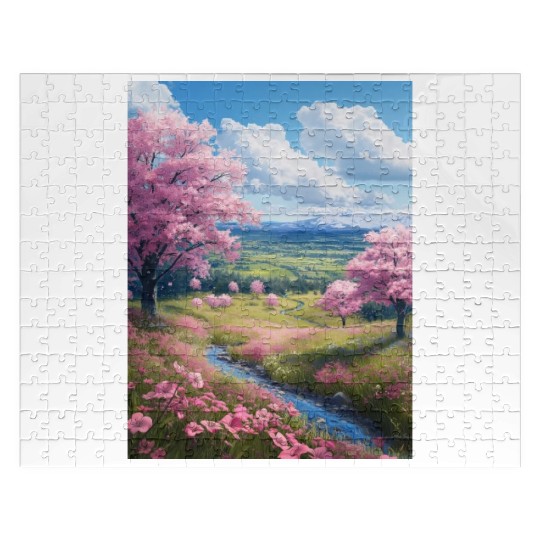 Cherry Blossom Jigsaw Puzzles