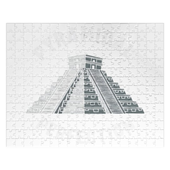 Aztec Pyramid Mayan Indigenous Mexican Aztec Jigsaw Puzzles