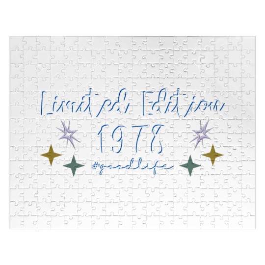 Limited Edition 1978 #goodlife Mens And Womens8 Jigsaw Puzzles