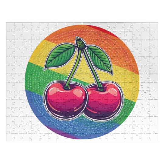 LGBTQ Cherry Jigsaw Puzzles