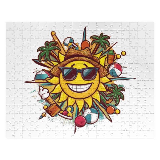 The Best Summer Time Jigsaw Puzzles design