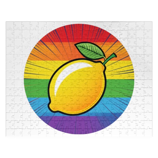 LGBTQ Lemon Jigsaw Puzzles