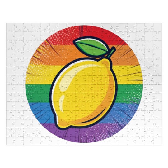 LGBTQ Lemon Jigsaw Puzzles