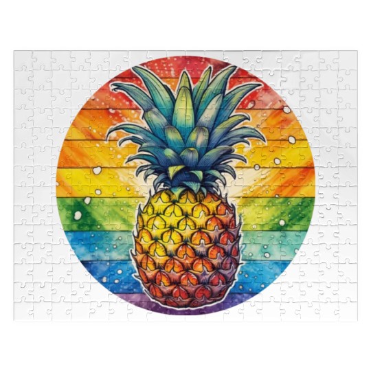 LGBTQ Pineapple Jigsaw Puzzles