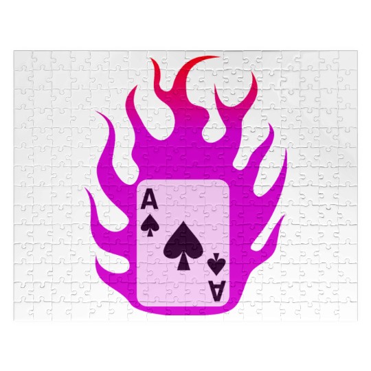 Flaming Card - X-men Jigsaw Puzzles