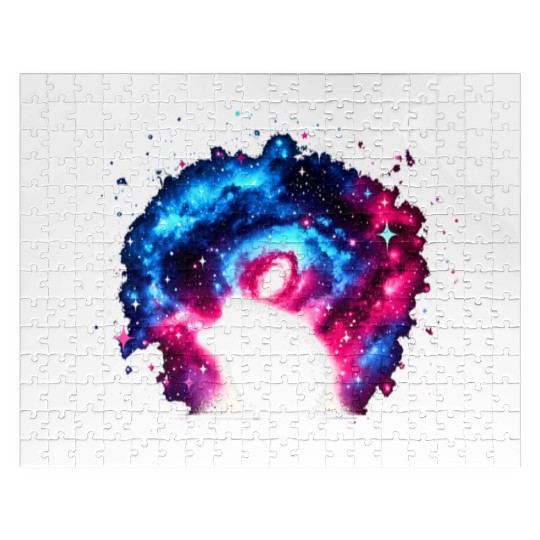 Cool Hedgehog Galaxy Space Art Jigsaw Puzzles