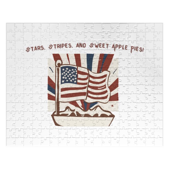 Stars, Stripes, and Sweet Apple Pies! Jigsaw Puzzles