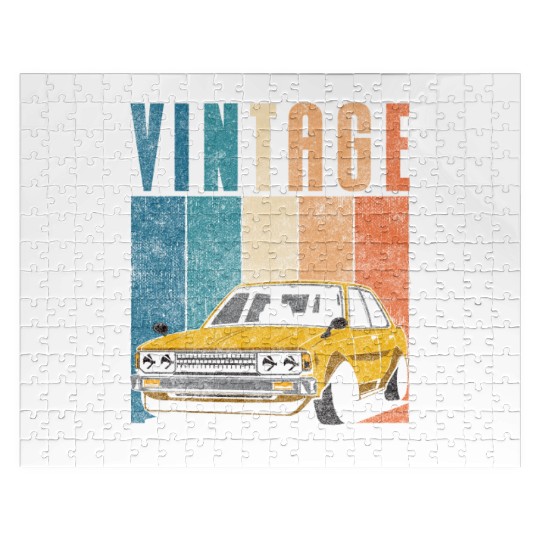 Car Old Muscle Car Year Of Manufacture Jigsaw Puzzles
