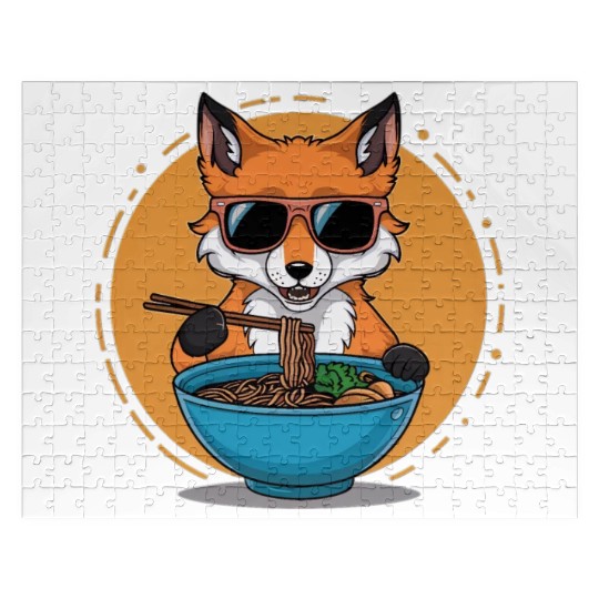 A Cute Fox Jigsaw Puzzles