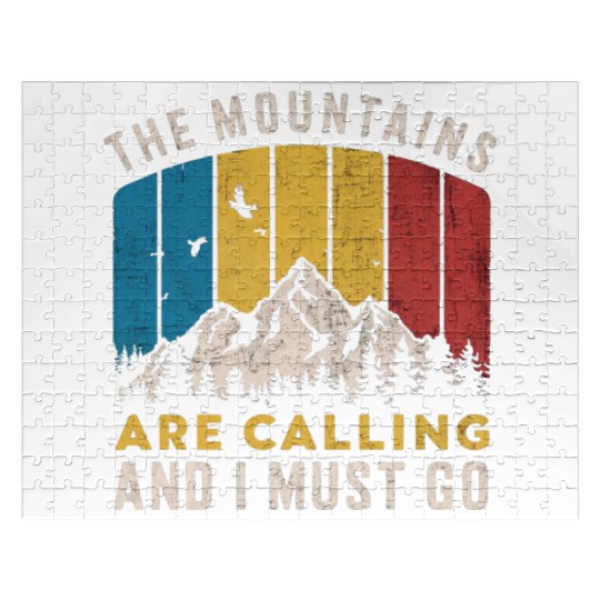 The Mountains Are Calling Jigsaw Puzzles