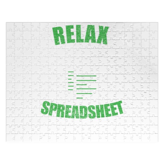 I Have A Spreadsheet For That Excel Accountant Jigsaw Puzzles