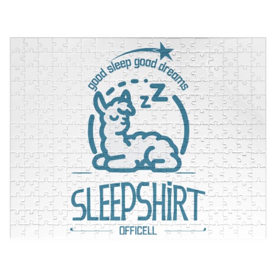 Alpaca officiell sleepshirt Jigsaw Puzzles