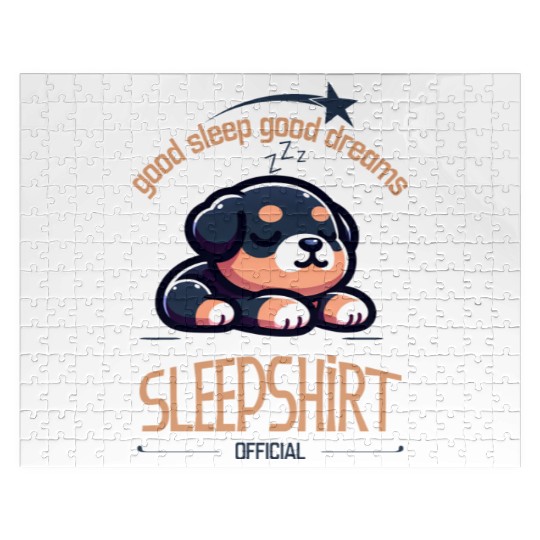 Puppy Dog Official sleepshirt good night Jigsaw Puzzles
