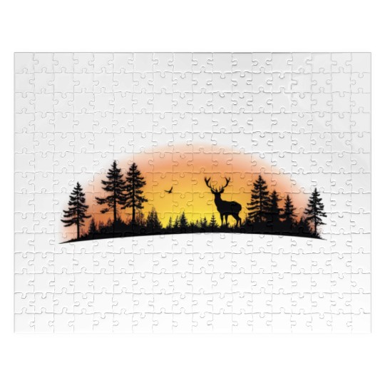 Sunset Wilderness Jigsaw Puzzles