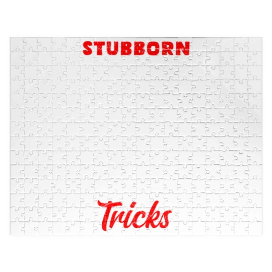 Labrador STUBBORN CHOCOLATE LAB TRICKS Jigsaw Puzzles