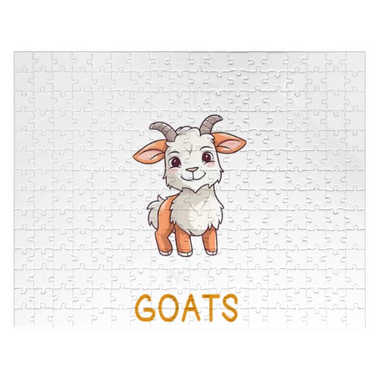 Goat Lover Life Better Jigsaw Puzzles