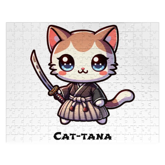 Cat-tana Jigsaw Puzzles