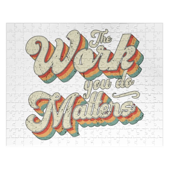School Counselor The Work You Do Matters Counselor Jigsaw Puzzles