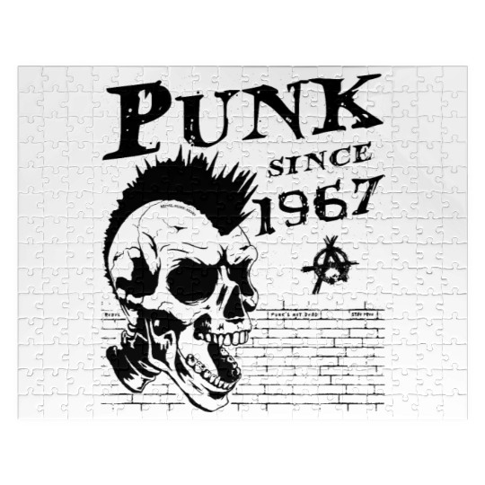 Punk Since 1967, Punks Not Dead, 57 Years Old and Jigsaw Puzzles