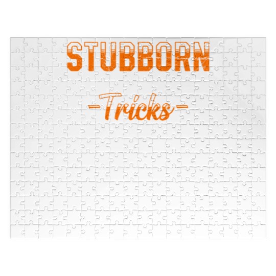 Labrador STUBBORN CHOCOLATE LAB TRICKS Jigsaw Puzzles