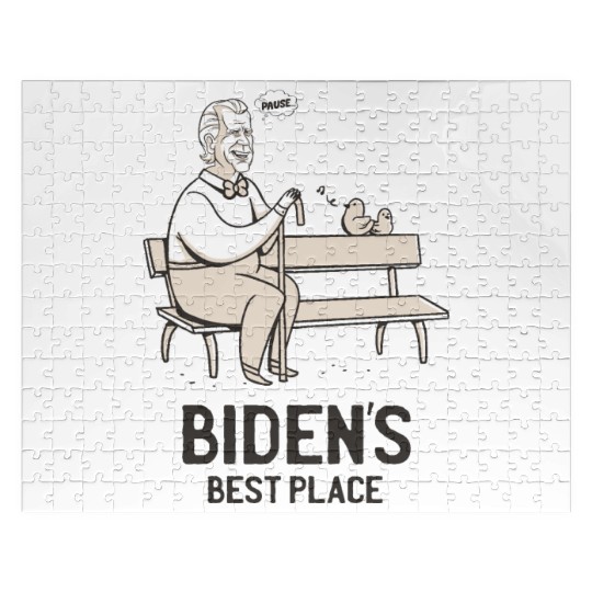 Biden's Best Place - Funny Presidential Election Jigsaw Puzzles