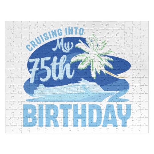 Cruise Boat Trip Vacation Cruising Into My 75th Jigsaw Puzzles