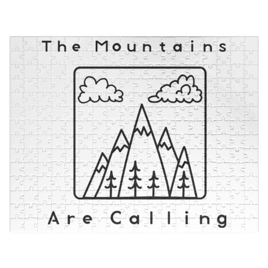 The Mountains Are Calling Jigsaw Puzzles