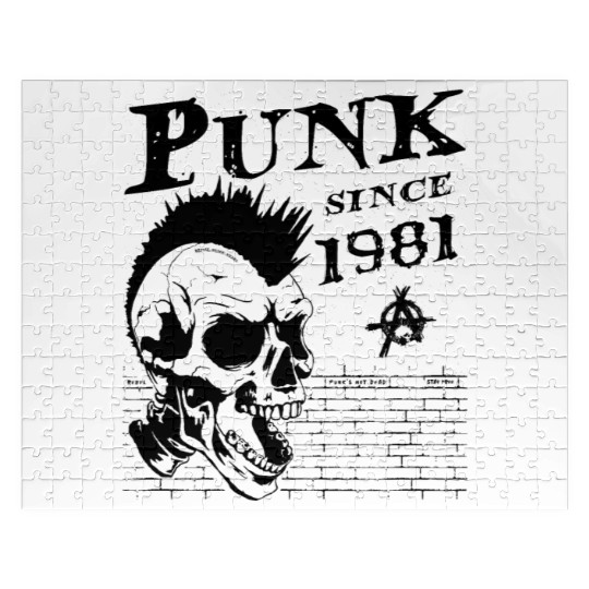 Punks Not Dead, Punk Since 1981, 43 Years Old and Jigsaw Puzzles