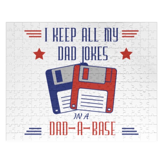 Funny dad jokes from son or daughter fathers day Jigsaw Puzzles