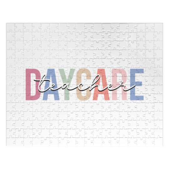 Daycare Teacher Daycare Provider Childcare Jigsaw Puzzles