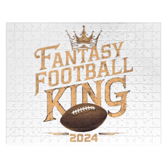 FANTASY FOOTBALL KING 2024 Jigsaw Puzzles