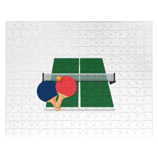 I Love Ping Pong Funny Ping Pong Player Jigsaw Puzzles