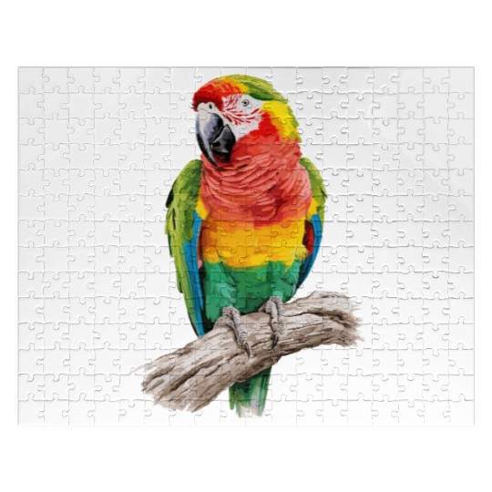 Macaw Parrot for a Bird Lover Animal Lover Jigsaw Puzzles