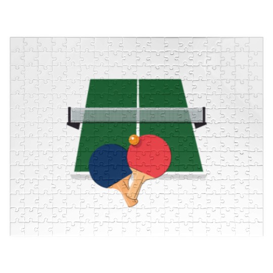 Ping Pong Player I Just Really Love Ping Pong Jigsaw Puzzles