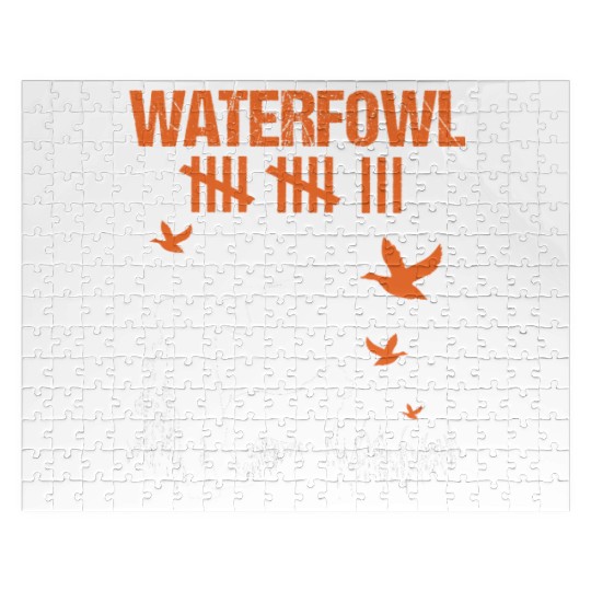 Funny Waterfowl Hunting Score Card Duck Hunting Jigsaw Puzzles