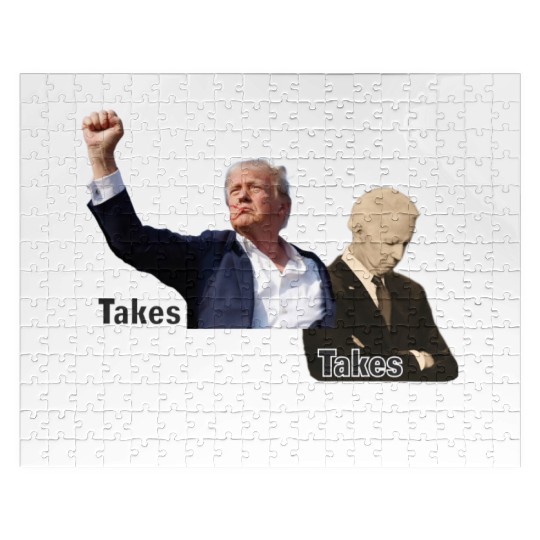 Trump vs Biden - Bullets vs Naps Jigsaw Puzzles