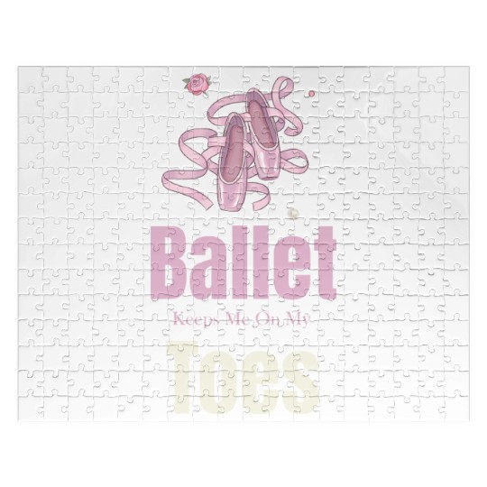 Ballet Keeps Me On My Toes Theatrical Nutcracker Jigsaw Puzzles