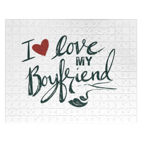 I love my boyfriend Jigsaw Puzzles